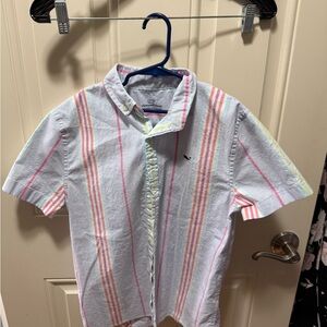 Boys Vineyard Vines short sleeve button down shirt